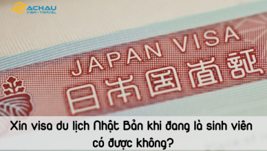 Xin visa du lịch Nhật Bản khi đang là sinh viên có được không?