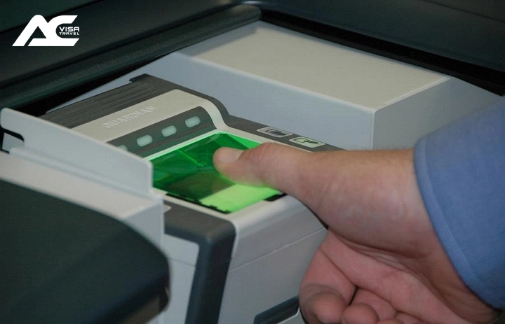 Lăn tay xin visa Trung Quốc